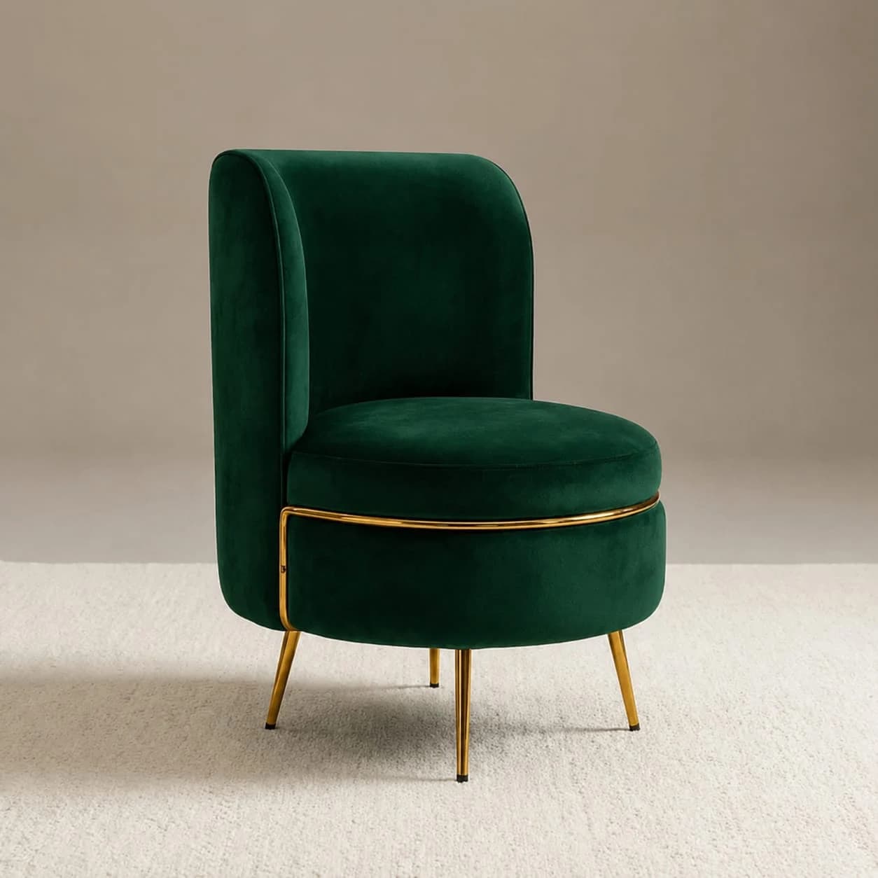 How to style an ottoman in a small living room